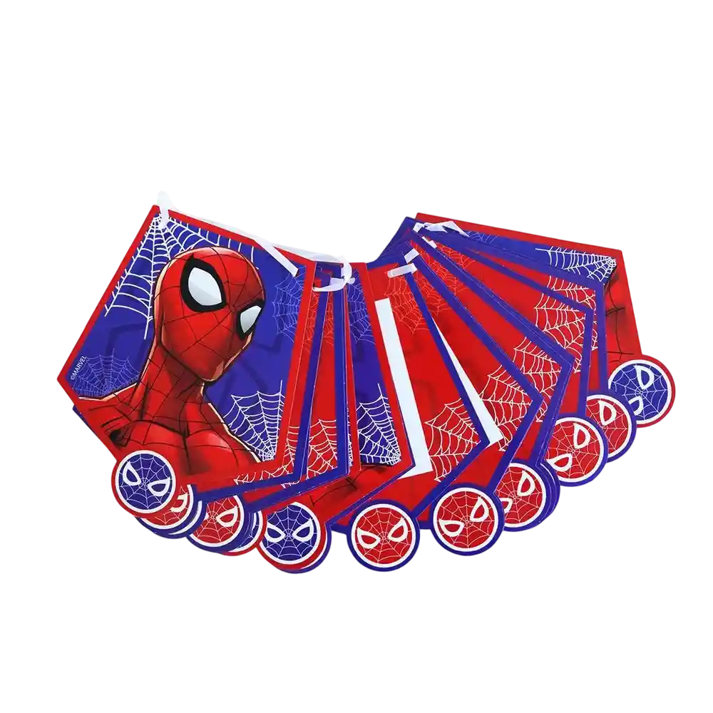 Letrero Feliz Cumpleaños Feston Spiderman