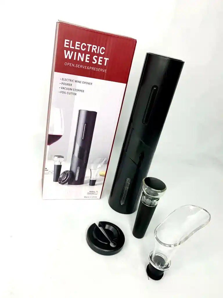 Destapador De Corchos Electrico Para Vino