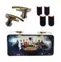 Gatillos L1 R1 Gamer Para Celular + 2 Pares De Dedales