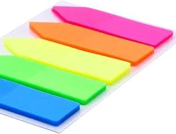 Post It Banderitas Para Notas Plasticas Neon
