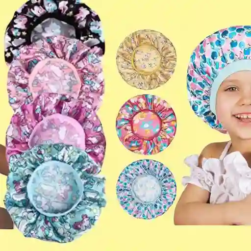 Satin Gorro Para Niña