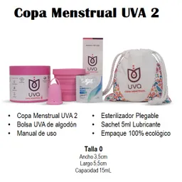 Copa Menstrual Uva 2 0