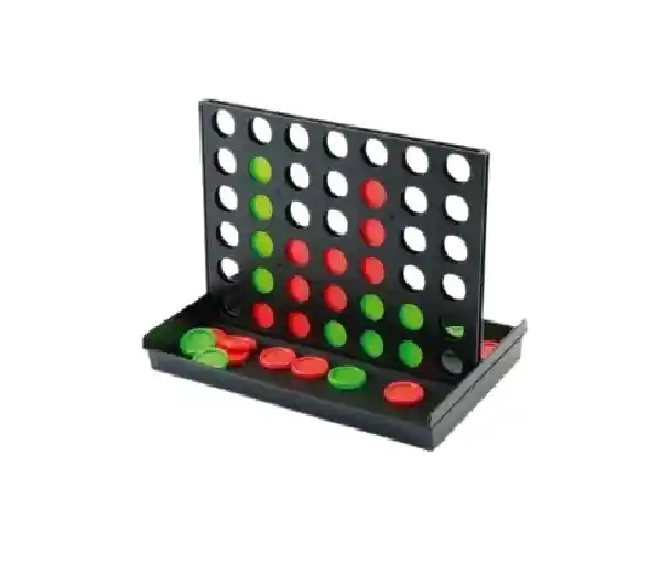 Juego De Mesa Bingo Line Up 4 Clásico Para Niños