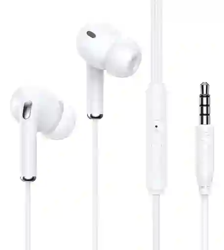 Audífonos Alámbricos Manos Libres Con Micrófono Para 3.5mm Jack 1hora Con Control De Volumen Compatible Con Iphone/samsung/ Computadoras/pc/niños Y Estudiantes
