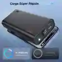 Power Bank Batería Portátil 20000mah Pd 22.5w Carga Rápida 1hora Gar158 Con 1 Puerto Salida Usb 2 Puertos Entrada Salida Tipo C Con Linterna Incorporado De Luz Fuerte