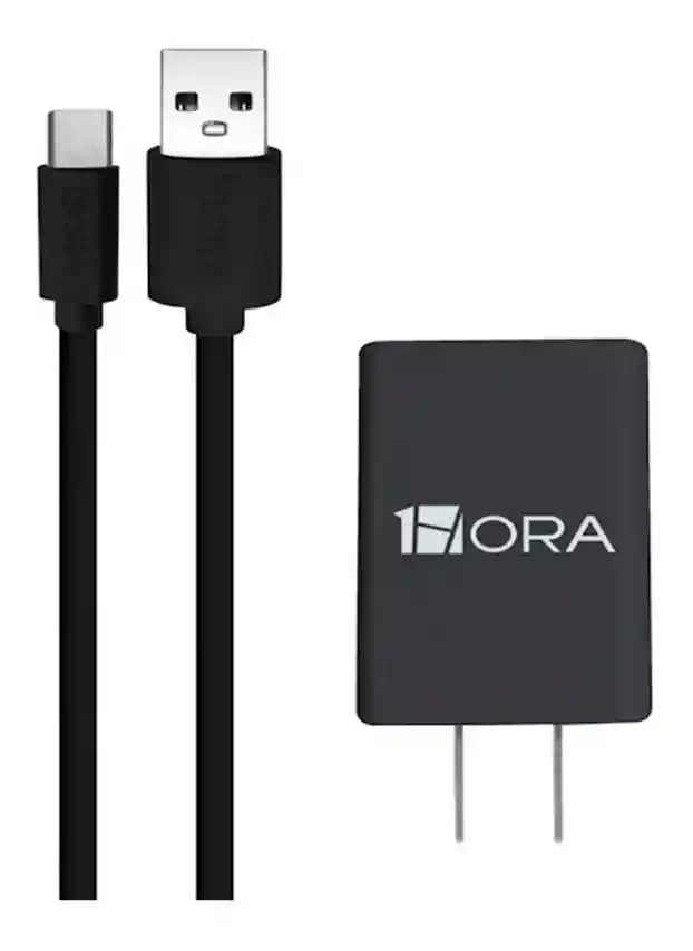 Combo Cargador Adaptador 5v 2.4a Y Cable Tipo C