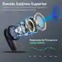 Auriculares In-ear Inalámbricos 1hora Bluetooth Aut205 Aut205n Negro Con Luz Led