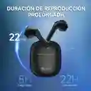 Audífonos Inalámbricos 1hora Auriculares Bluetooth Aut201 Color Negro