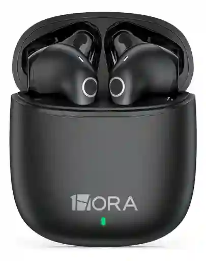 Audífonos Inalámbricos 1hora Auriculares Bluetooth Aut201 Color Negro