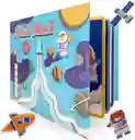 Libro Educativo Espacial Con Actividades Divertidas Niños