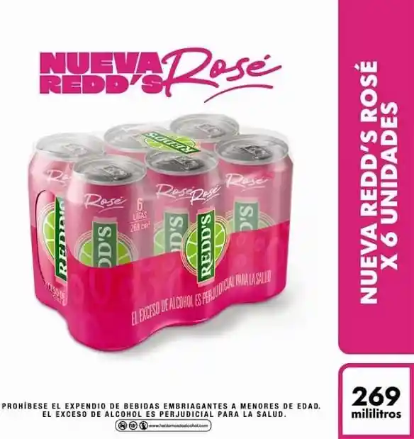 Cerveza Redds Rose 269 Ml