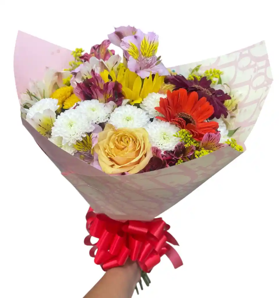 Flores Surtidas Tipo Boquet