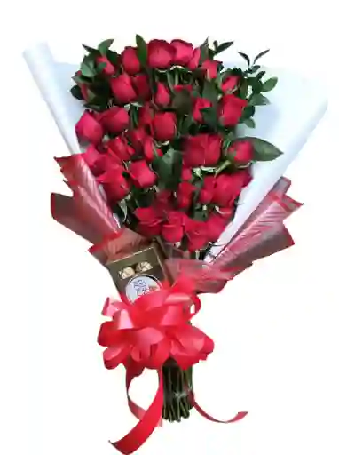 Ramillete De Rosas X 40