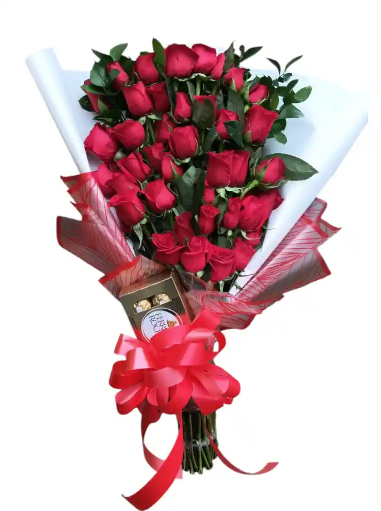 Ramillete De Rosas X 40