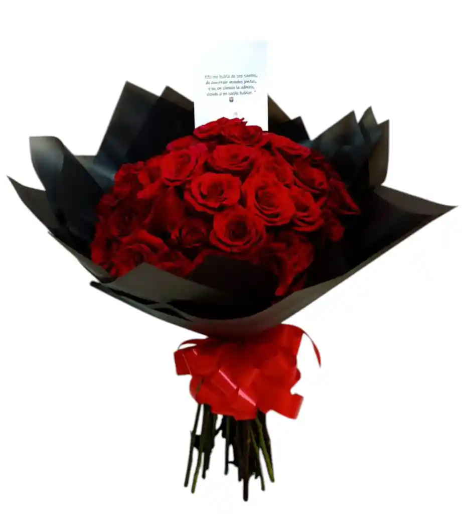 Flores Tipo Bouquet Rosas X20