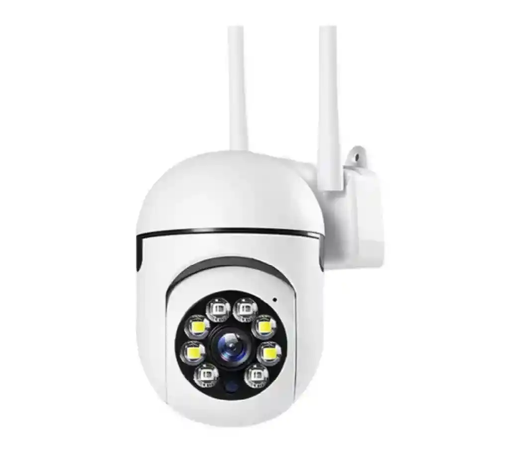 Cámara Seguridad Ip 2 Antenas 360 Wifi App V380