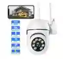 Cámara Seguridad Ip 2 Antenas 360 Wifi App V380