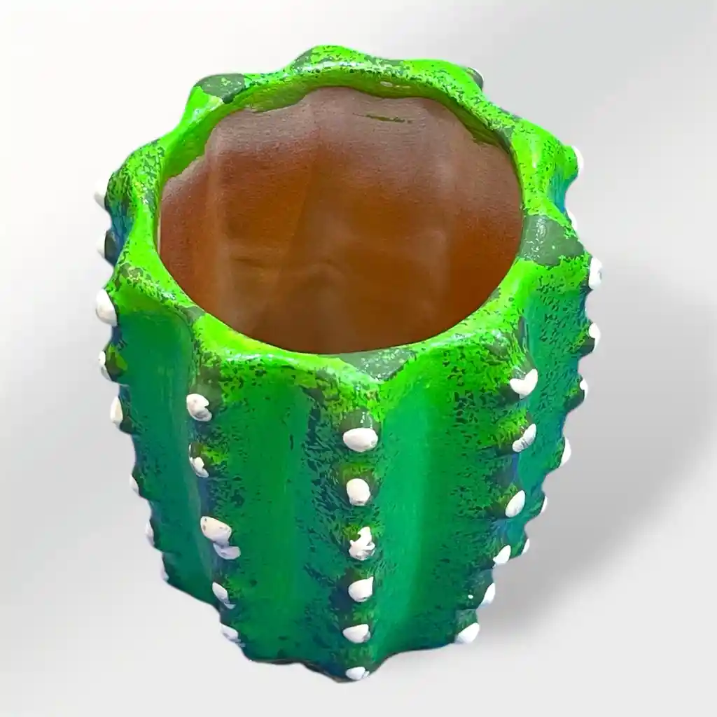 Matera De Cactus En Ceramica