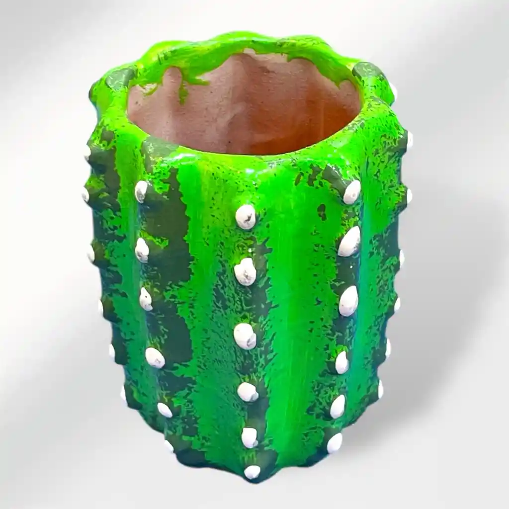 Matera De Cactus En Ceramica