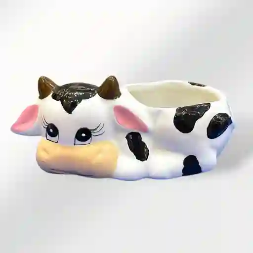 Matera En Ceramica De Vaquita