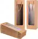 Bolsa Regalo Tipo Vino Con Ventana