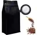 Bolsa Con Valvula Para Café 1000 Gr Negra