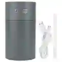 Humidificador, Difusor, Ambientador Con Luz Led Usb Portátil (gris)