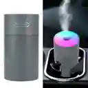Humidificador, Difusor, Ambientador Con Luz Led Usb Portátil (gris)