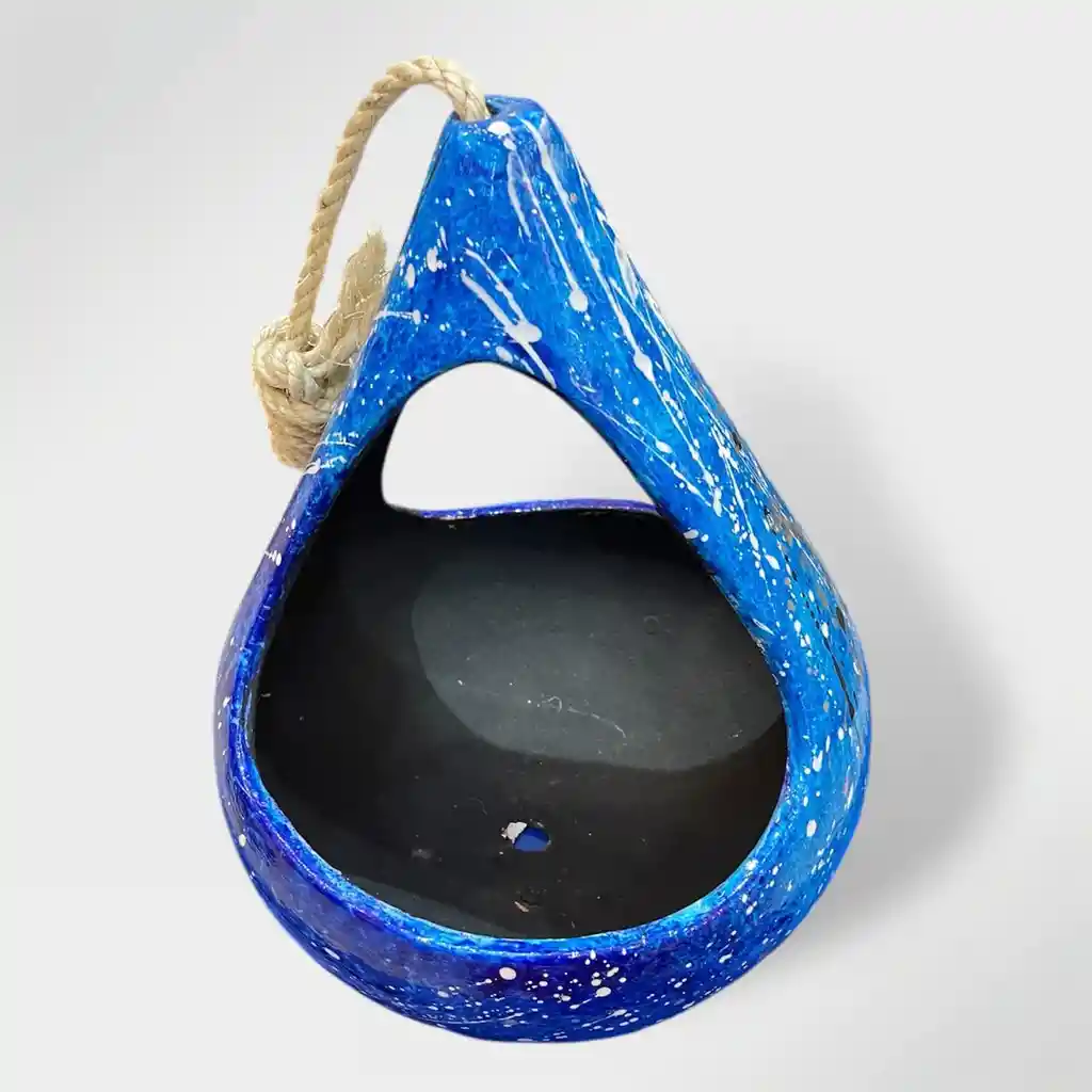 Matera Colgante De Gota Azulada