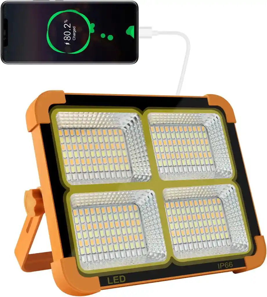Panel Reflector Solar 40w Multifuncional Ip66 Carga Celular