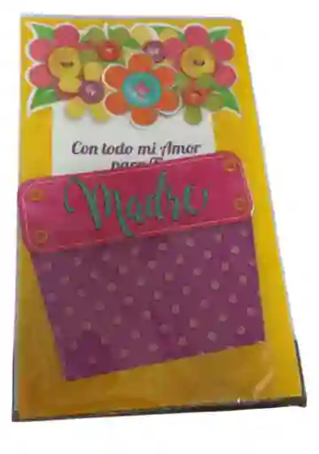 Tarjeta Regalo Mensaje Y Lluvia De Sobres Dia De La Madre Colmodernas F 20x17cm