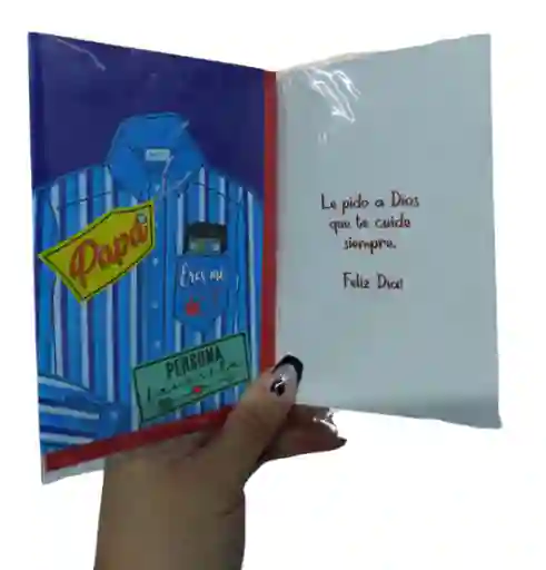 Tarjeta Regalo Mensaje Y Lluvia De Sobres Para Papa Colmodernas C 14x9cm