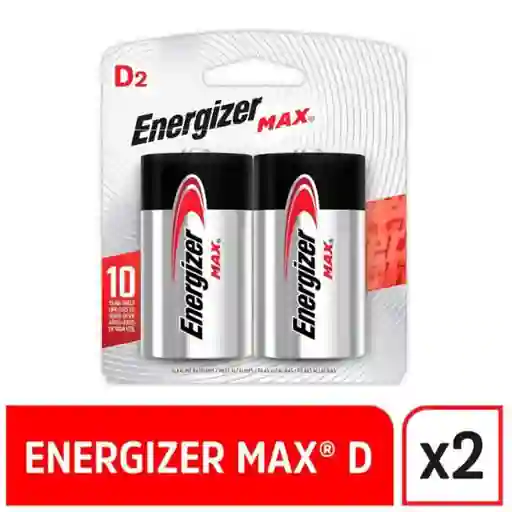 Pila Energizer Max D2 X2und