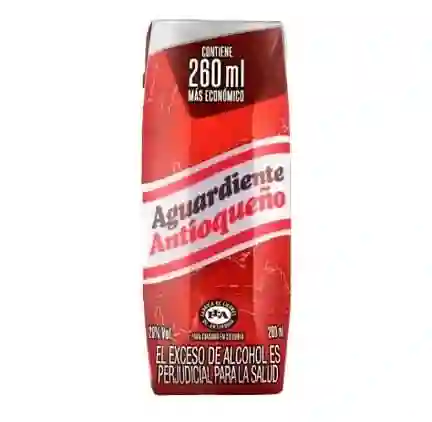 Aguardiente Antioqueño Rojo 260 Ml