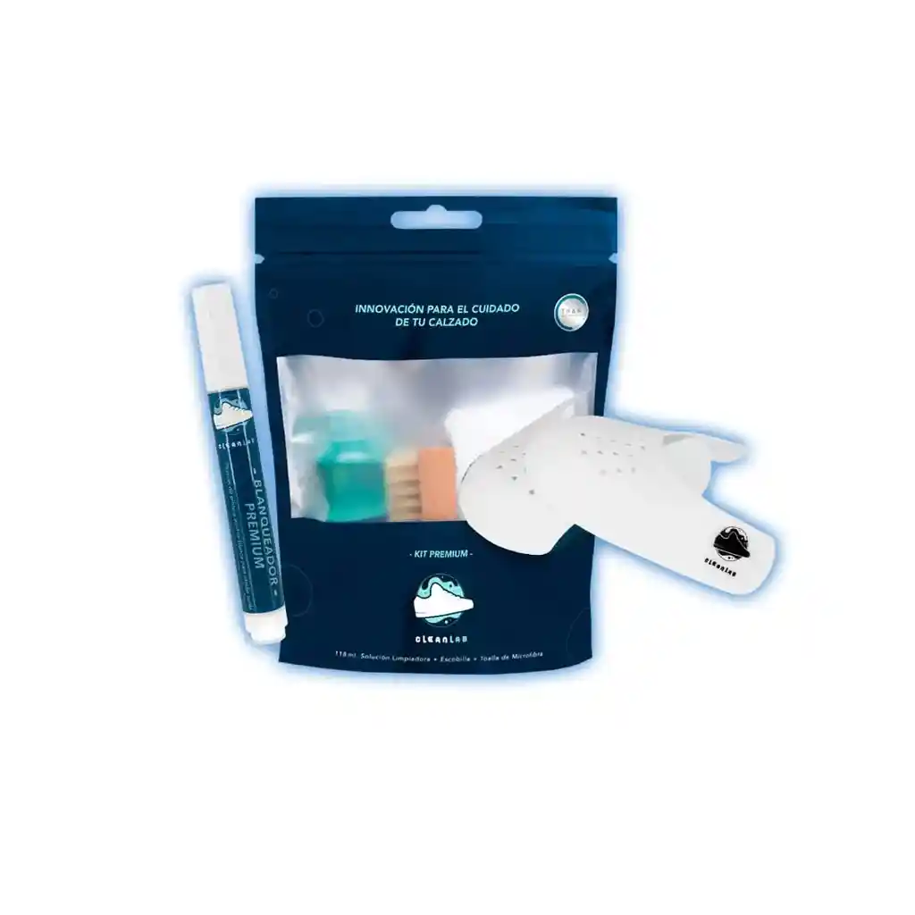 Kit Premium + Shoe Guard + Blanqueador Premium - Clean Lab