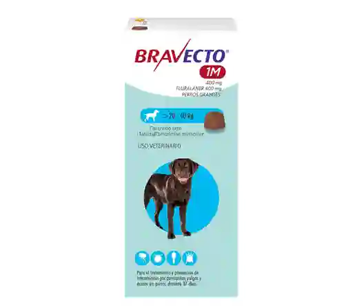 Bravecto 1m 400mg 20 A 40 Kg