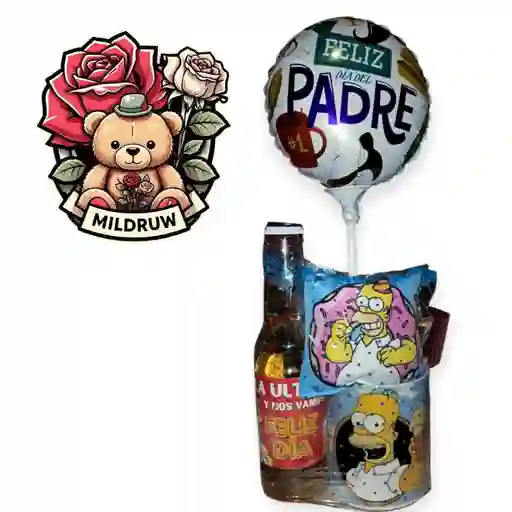 Detalle Para Hombre / Padre - Inspirado En Homero Simpson.