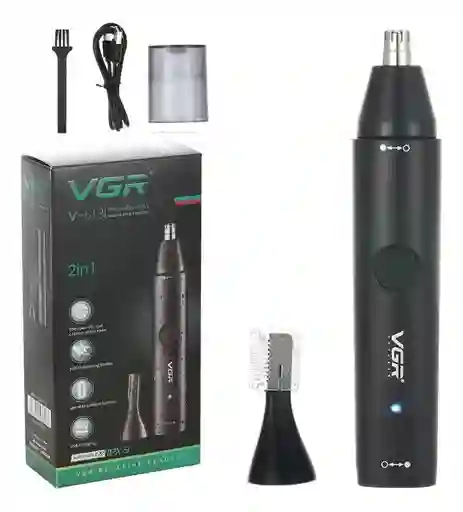 Cortadora Mini Vgr V-613 Vello Nariz Orejas Recargable