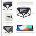 Lampara Solar Exterior 100 Luces Led Recargable Ip65