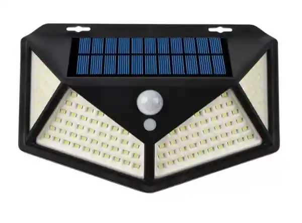 Lampara Solar Exterior 100 Luces Led Recargable Ip65