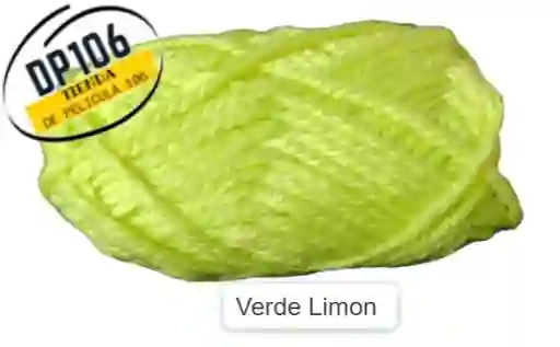Lana Verde Limon Escolar