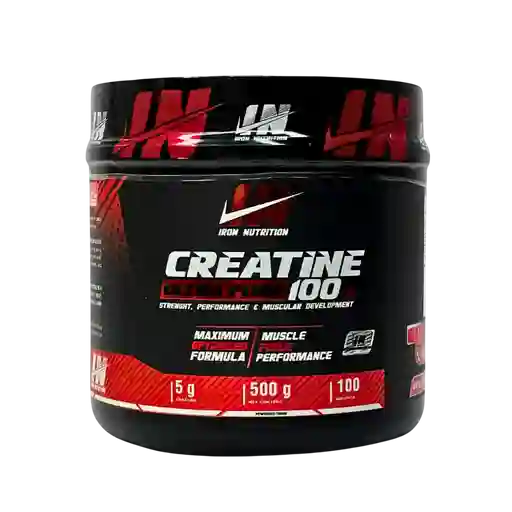 Creatina Monohidratada Iron 500 Gr+ Obsequio
