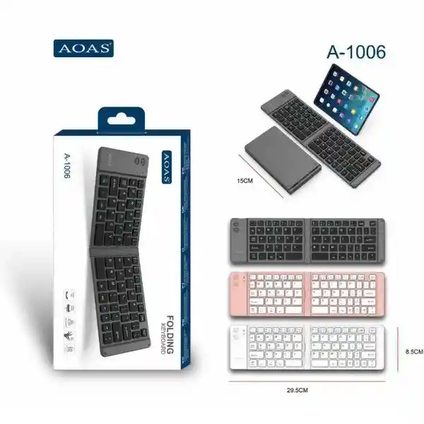 Teclado Plegable As-1006