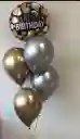 Bouquet De Globos Cumpleaños Helio Certificado