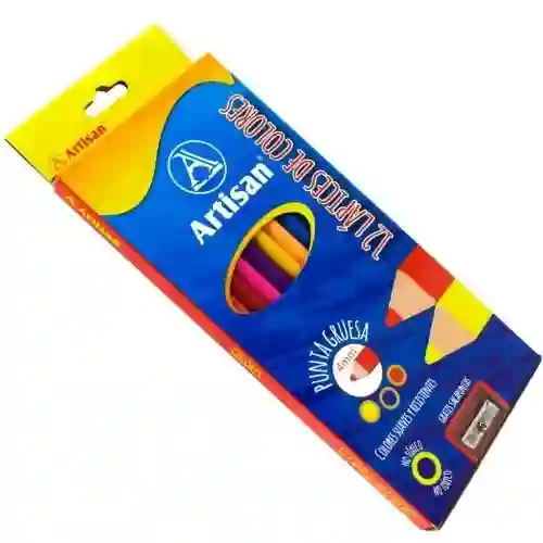 Lapices De Color X12 Artisan