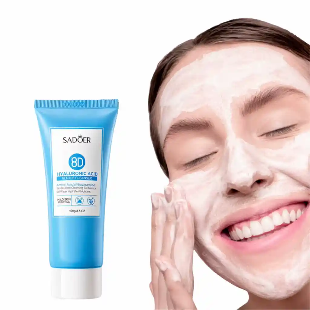 Jabon Facial Suave Acid Hyaluron 100gr Sd05823 sadoer