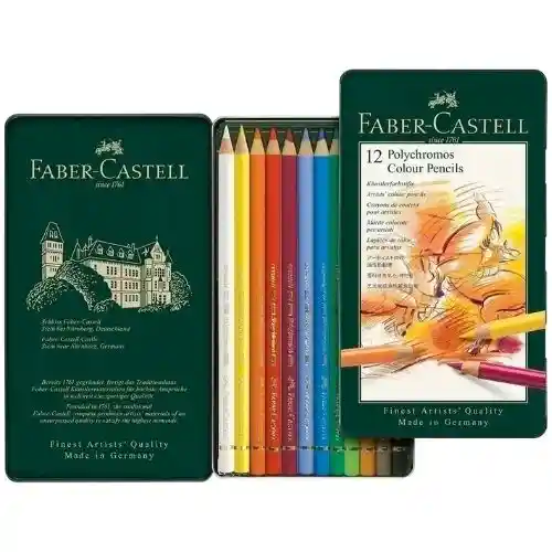 Colores Faber Castell Polychromos Caja X12
