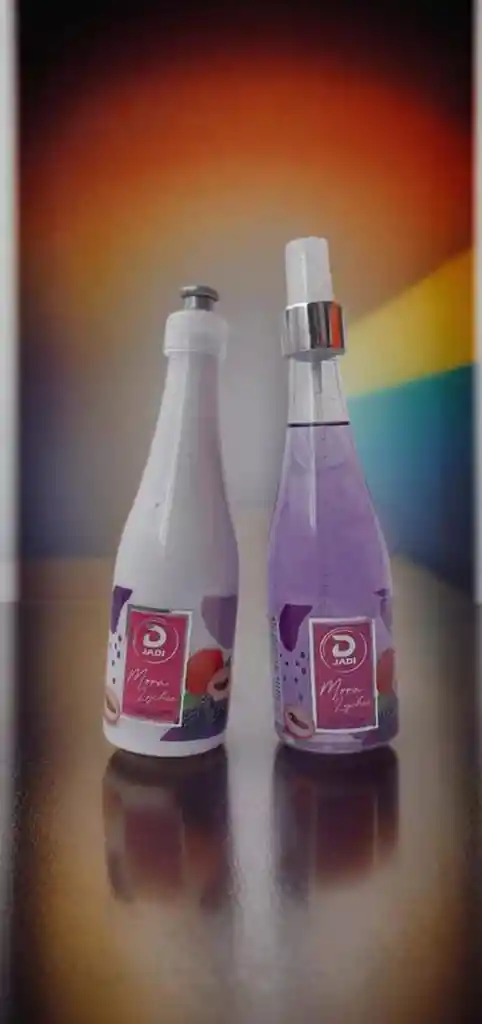 Kit Corporal Mora Lychee (splash + Crema) Jadi
