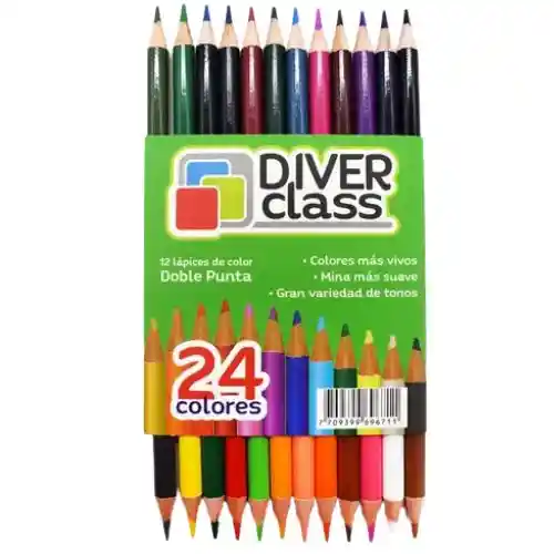 Colores Doble Punta Diver Class - X12