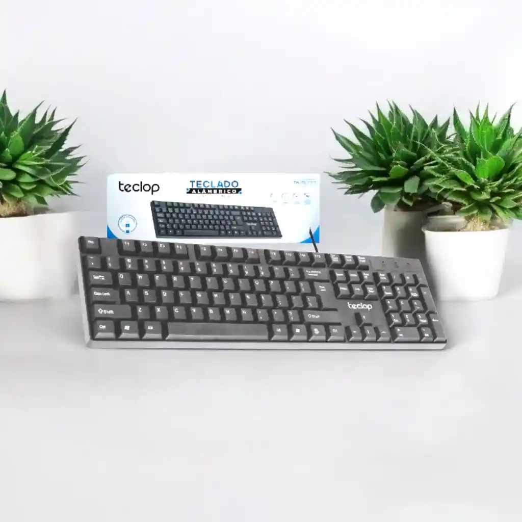Teclado Alámbrico Usb Español Portatil Computador